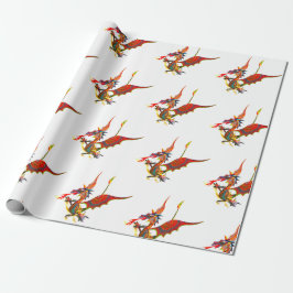Red Dragon - Wrapping paper ラッピングペーパー