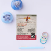 Red Dragonfly、写真、フォトグラファー採用 チラシ (シングル)