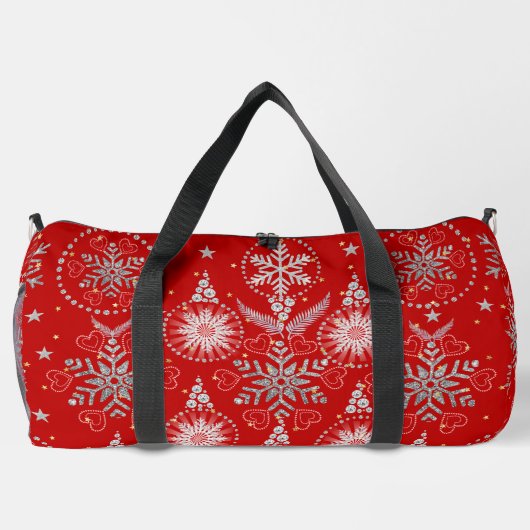 Red Duffel Bag  ダッフルバッグ (裏面)