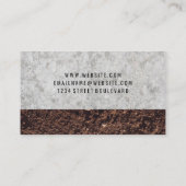 Red Dump Truck | Concrete and Dirt 名刺 (裏面)