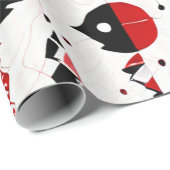 Red Earth：アメリカの先住民模様 ラッピングペーパー (ロールコーナー)