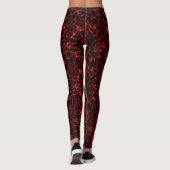 Red Electro Plasma Glow Leggings レギンス (裏面)