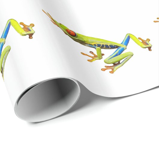 Red eyed tree frog ラッピングペーパー (ロールコーナー)