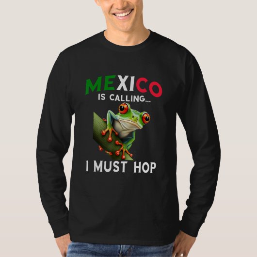 Red Eyed Tree Frog Rainforest Amphibian Mexico Is  Tシャツ (正面)