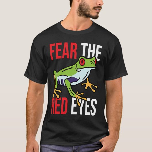 Red Eyed Tree Frog Tシャツ (正面)