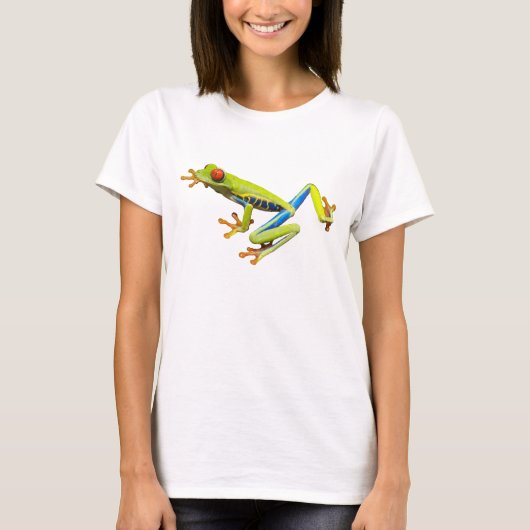 Red eyed tree frog tシャツ (正面)