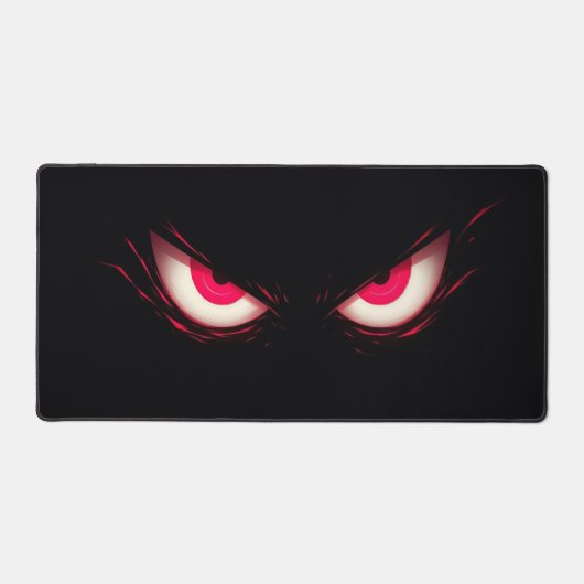 Red Eyes Mouse Pad デスクマット (正面)