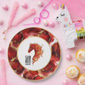 Red Fire Horse ペーパープレート (パーティー)