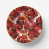 Red Fire Pattern ペーパーボウル (正面)