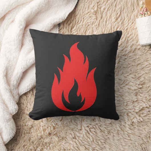 Red flame クッション (ブランケット)