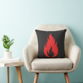 Red flame クッション (椅子)