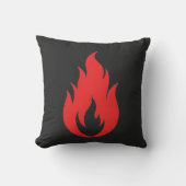 Red flame クッション (正面)