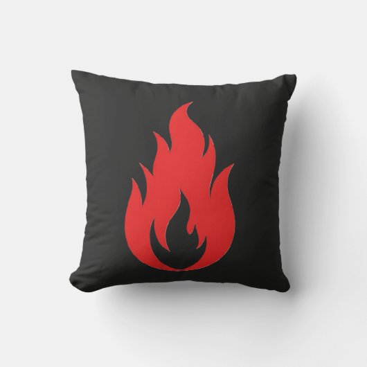 Red flame クッション (正面)