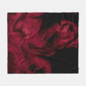 Red flame フリースブランケット (正面(横))