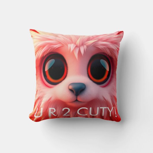 Red Flame Cuty クッション (正面)