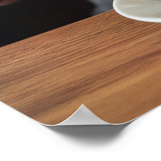 Red Flannel Frenchie: Brew and Buzz ポスター (角)