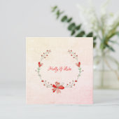 Red Floral Design for a Spring Outdoor Event (スタンド正面)