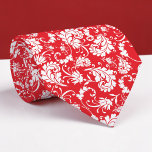 Red Floral Pattern Custom Necktie ネクタイ<br><div class="desc">This custom necktie features a sophisticated floral pattern, making it a stylish and unique accessory. It's perfect for adding a touch of personality to any outfit, whether it's for a special occasion or everyday wear. The high-quality fabric ensures a comfortable and long-lasting wear, and the custom design allows you to...</div>