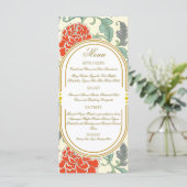 Red Florals with Green Leaves (スタンド正面)