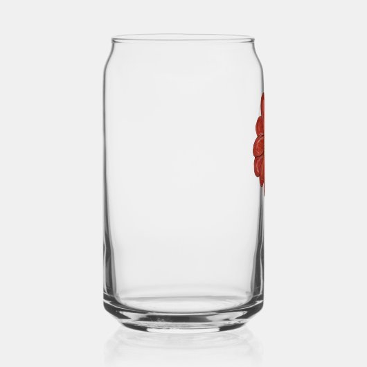 Red Flower ガラス缶 (右)