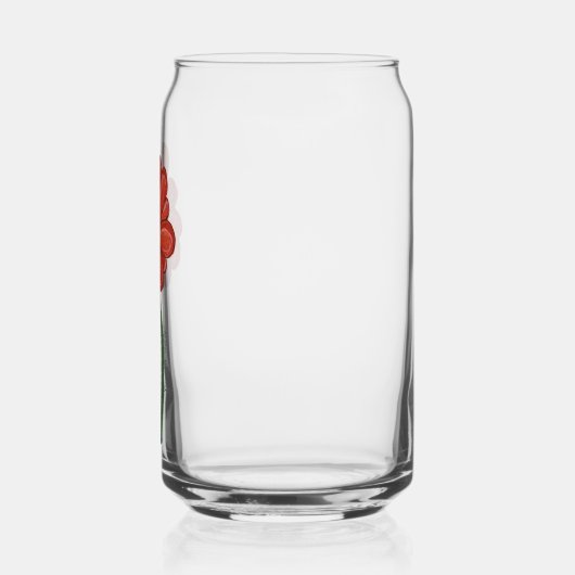 Red Flower ガラス缶 (左)