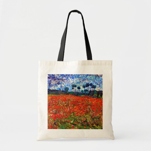 Red Flower Field, Van Gogh トートバッグ (正面)