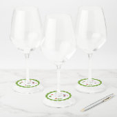 Red Flower - Party Drink Markers ワイングラスタグ (セット)