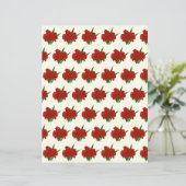 Red Flower Scrapbook Paper (スタンド正面)