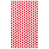 Red Flower Seamless Pattern Tablecloth テーブルクロス (正面)