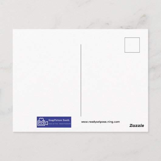 RED FLOWERS #2 ポストカード (裏面)