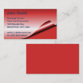 Red Foil名刺 名刺 (正面/裏面)