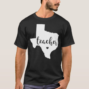 Red for EDテキサス州先生公教育支援 Tシャツ