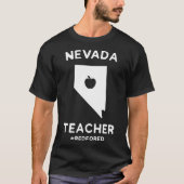 Red For Ed Nevada Teacher Public Education _1 Tシャツ (正面)