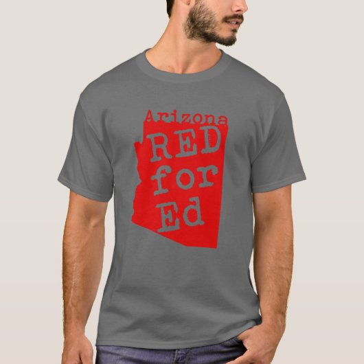 Red for Ed Tシャツ (正面)