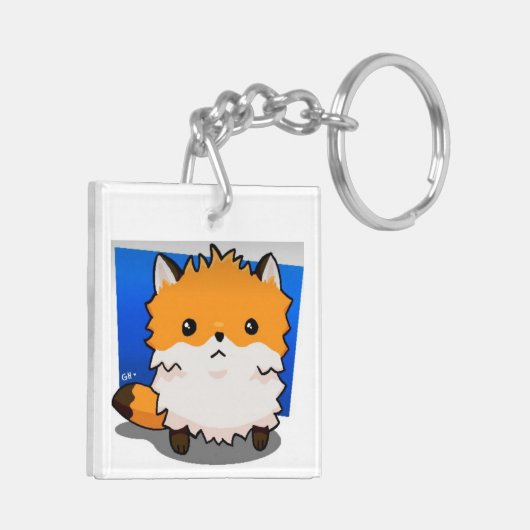 Red Fox キーホルダー (裏面左)