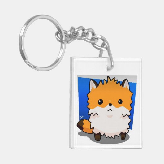 Red Fox キーホルダー (正面左)