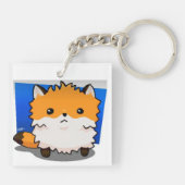 Red Fox キーホルダー (裏面)