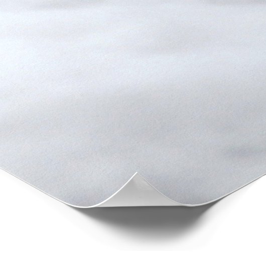 Red Fox in the Snow ポスター (角)