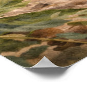 Red Fox Kit Woodland Animal ポスター (角)