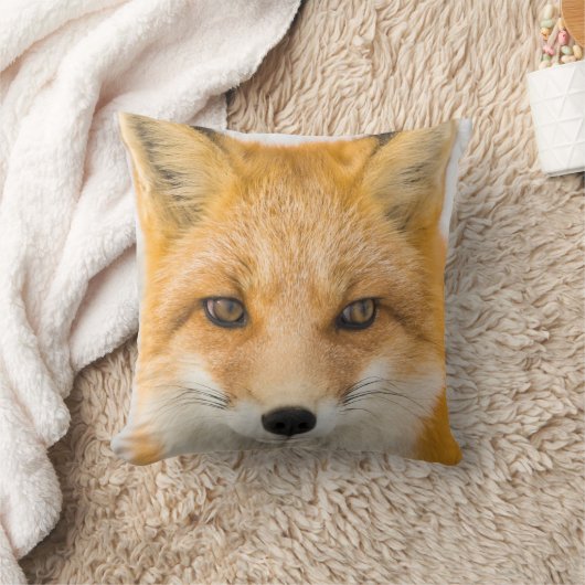 Red Fox Portrait クッション (ブランケット)