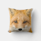 Red Fox Portrait クッション (正面)