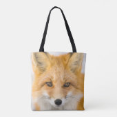 Red Fox Portrait トートバッグ (裏面)