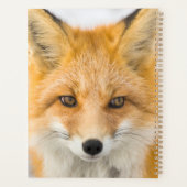 Red Fox Portrait プランナー手帳 (裏面)