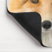 Red Fox Portrait マウスパッド (コーナー)