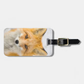 Red Fox Portrait ラゲッジタグ (正面横)