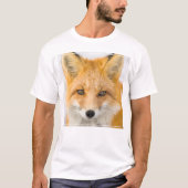 Red Fox Portrait Tシャツ (正面)