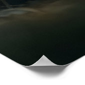 Red Fox Sleeping Under Giant Mushroom ポスター (角)