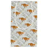 Red Fox small gift bag スモールペーパーバッグ (正面)