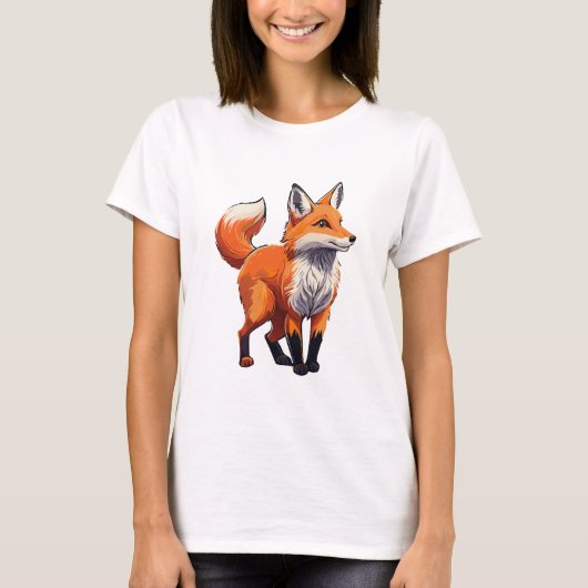 Red fox tシャツ (正面)