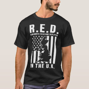 RED Fridayにデプロイされたユーザーを覚え統一されたる Tシャツ